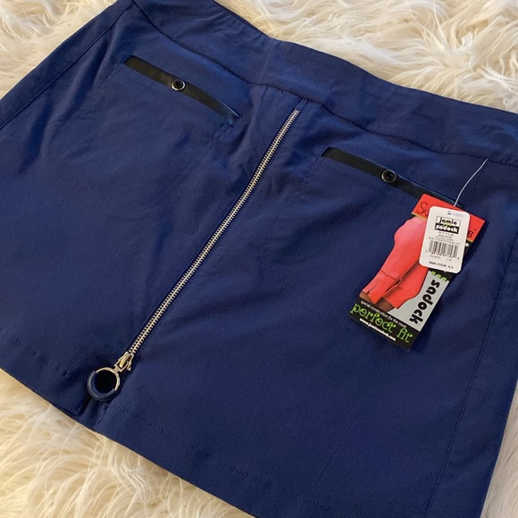 Short De Sport Femme Jamie Sadock - Taille 2, Bleu, Neuf Avec étiquettes (Golf, Tennis)